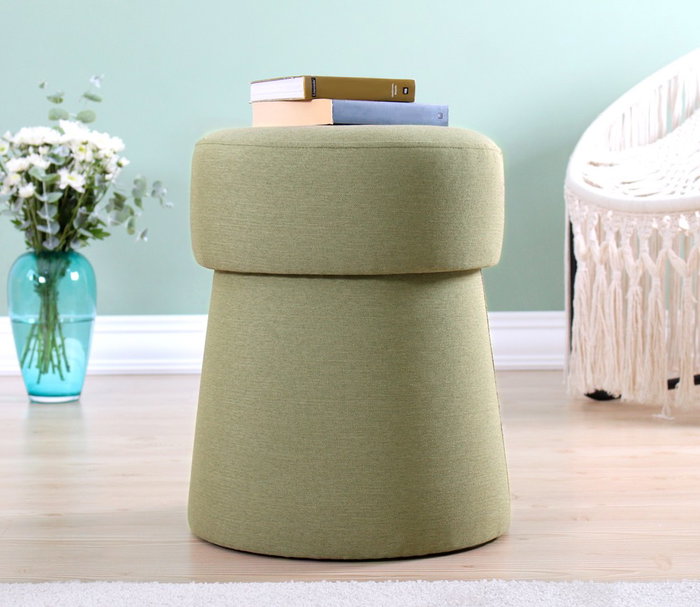 Atelier Del Sofa Puf Bohemio Verde Oliva